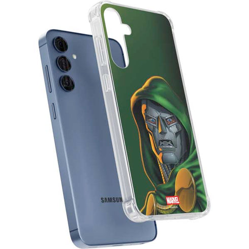 Marvel Dr. Doom Portrait Galaxy S24 Clear Case